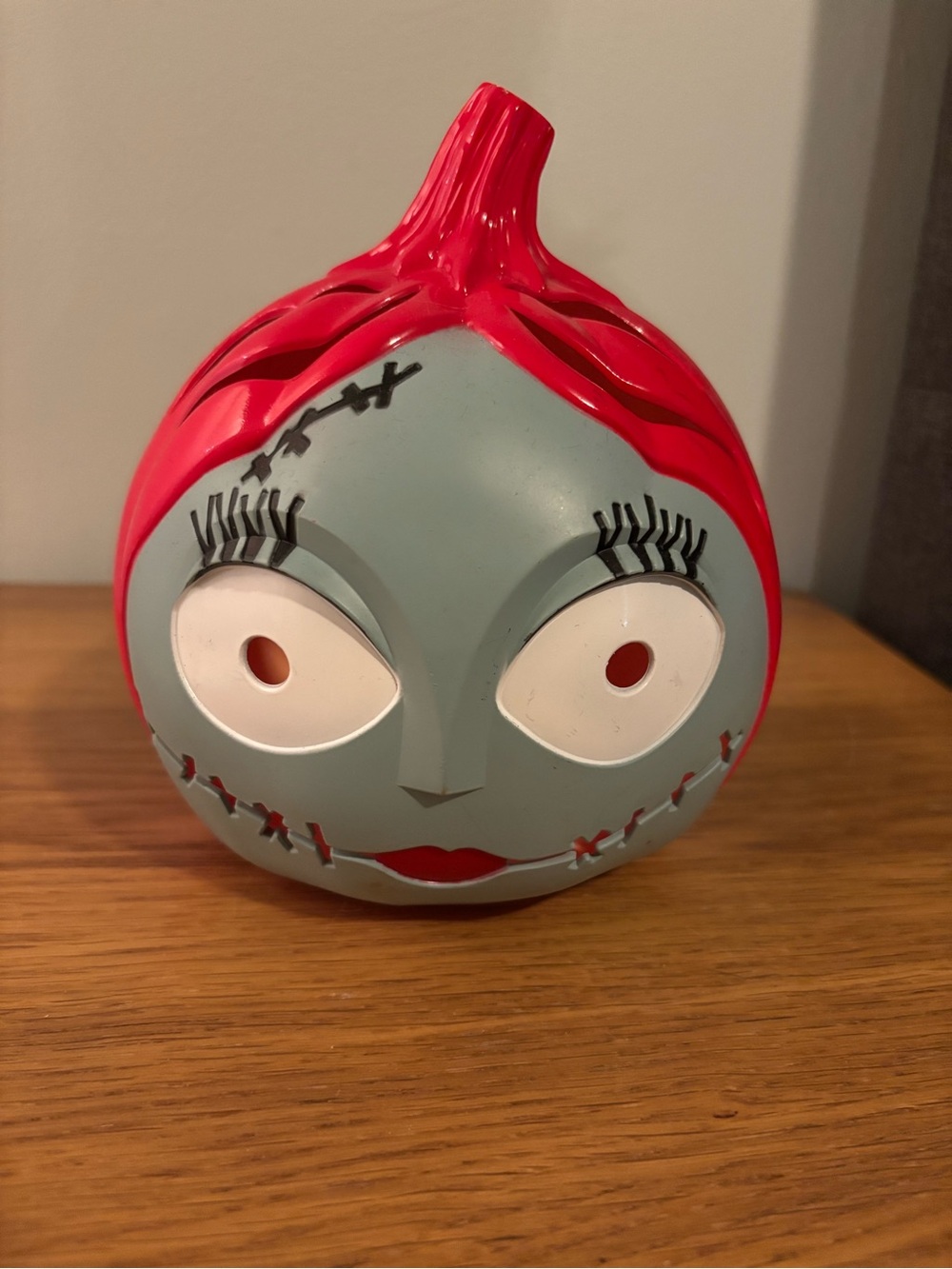 Disney 10" Light Up The Nightmare Before Christmas Sally Pumpkin cut out